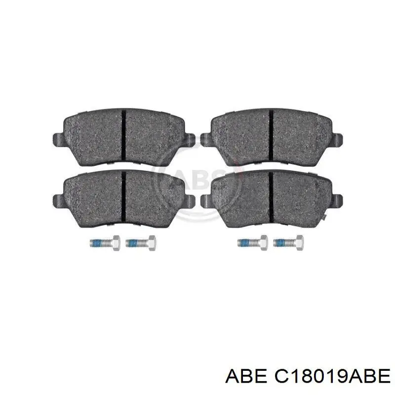 Pastillas de freno C18019ABE ABE