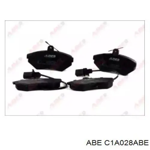 Pastillas de freno delanteras ABE C1A028ABE