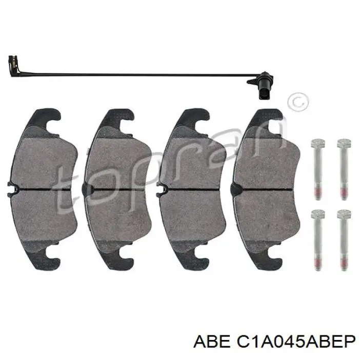 C1A045ABEP ABE pastillas de freno delanteras