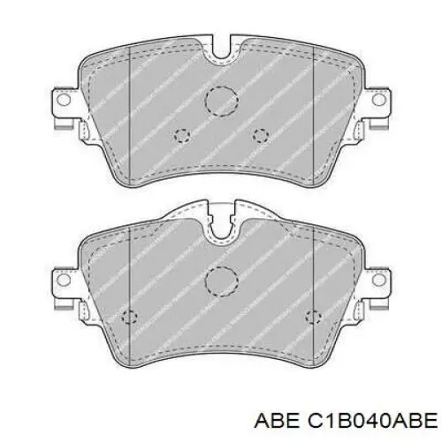 C1B040ABE ABE pastillas de freno delanteras