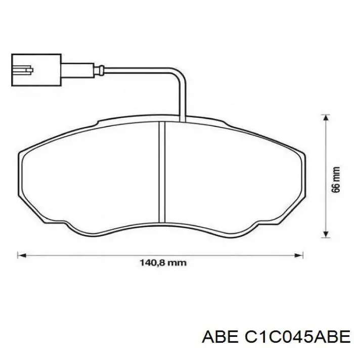 Pastillas de freno delanteras Fiat Ducato 2 230L