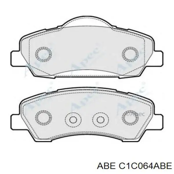 Pastillas de freno delanteras Citroen C4