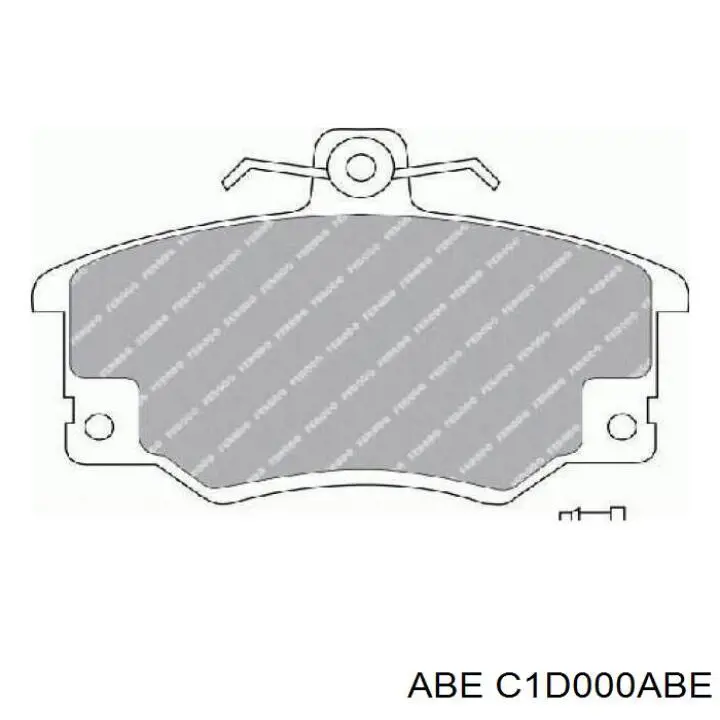 Pastillas de freno delanteras Fiat Tipo 160