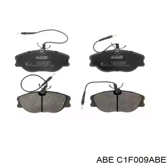 Pastillas freno delanteras ABE C1F009ABE precio, desde 28,18 EUR