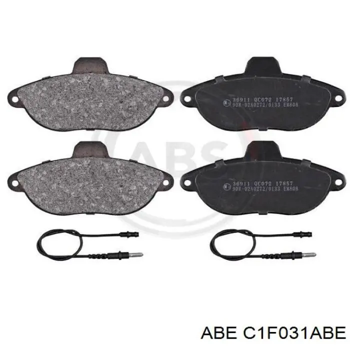 Pastillas freno delanteras ABE C1F031ABE precio, desde 27,42 EUR