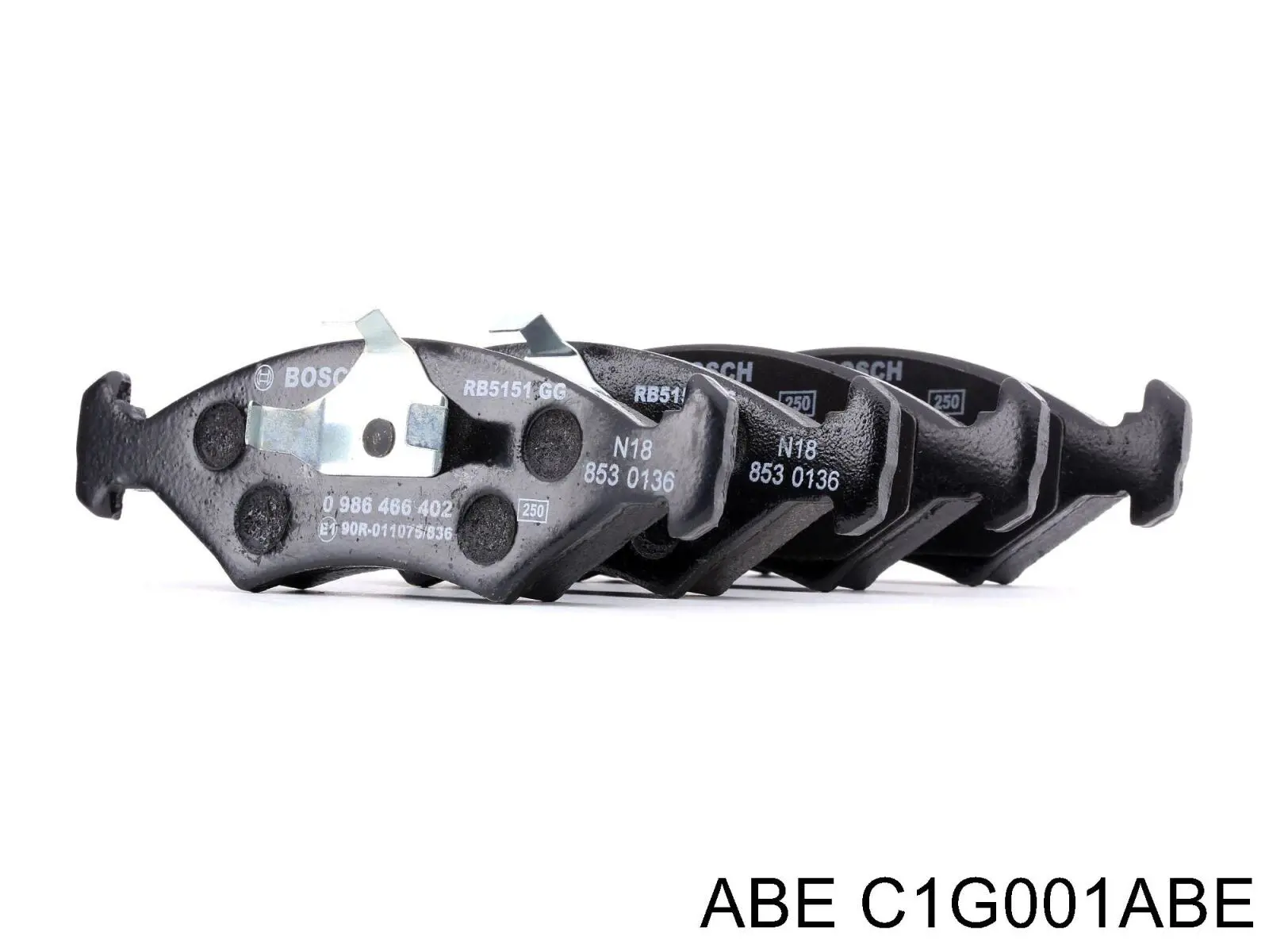 Pastillas de freno delanteras Ford Escort 4 GAF, AWF, ABFT