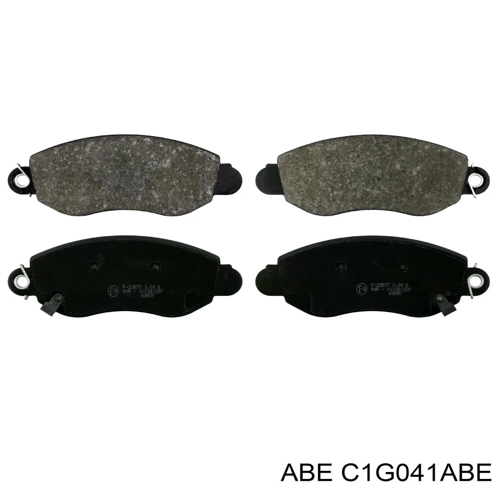 C1G041ABE ABE Pastillas delanteras