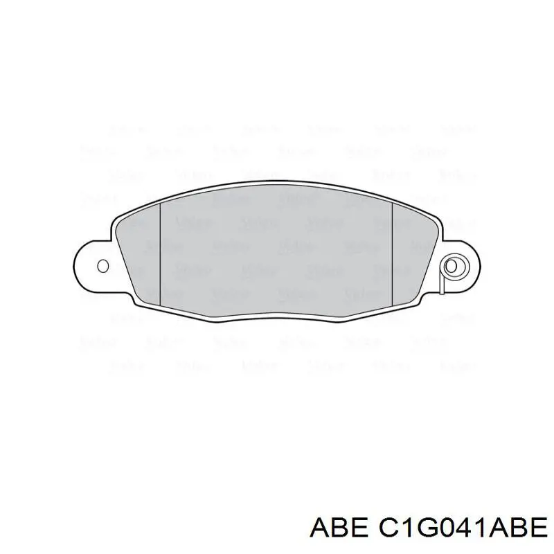 Comprar C1G041ABE ABE Pastillas delanteras de freno