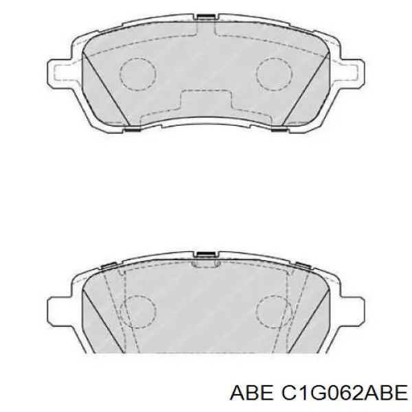 Comprar C1G062ABE ABE Pastillas delanteras de freno