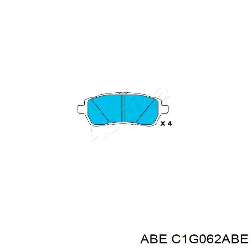 Pastillas freno delanteras ABE C1G062ABE precio, desde 25,11 EUR
