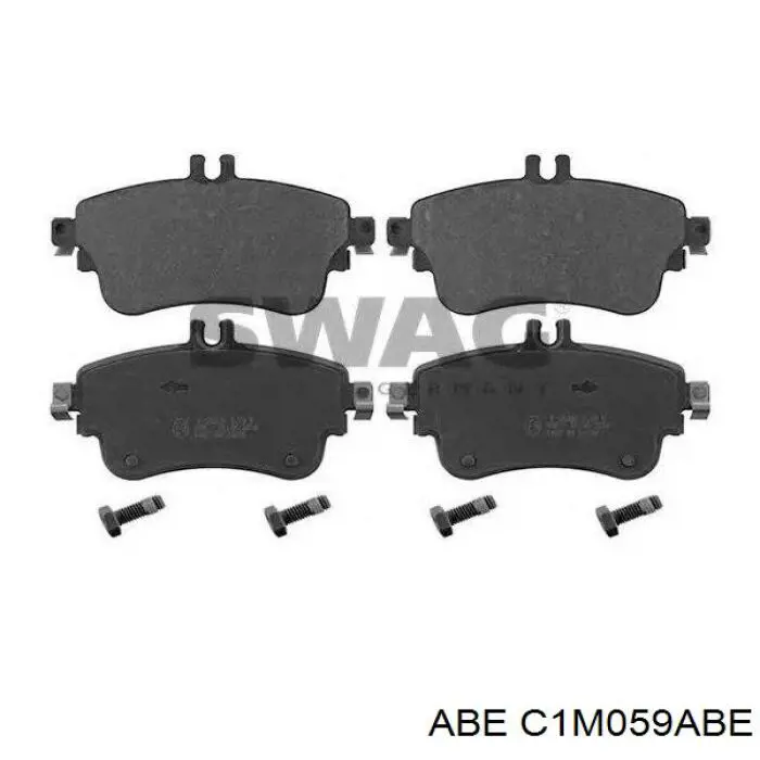 C1M059ABE ABE pastillas de freno delanteras