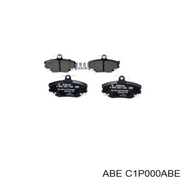 Pastillas de freno delanteras Peugeot 205 2 20A, C