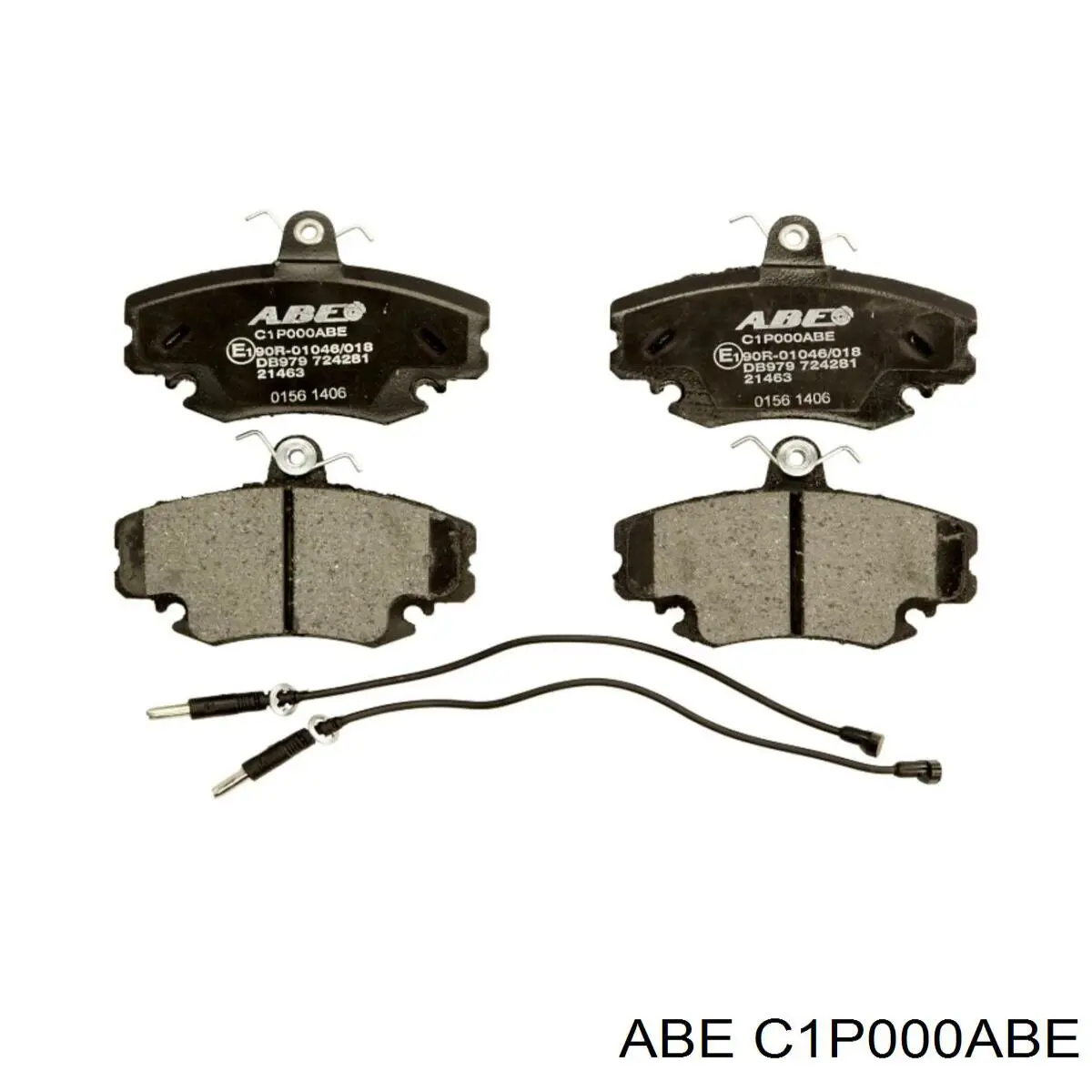 Pastillas de freno delanteras Peugeot 205 2 20A, C