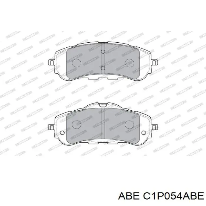 C1P054ABE ABE pastillas de freno delanteras