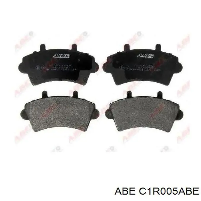 Pastillas de freno delanteras Necto FD211V