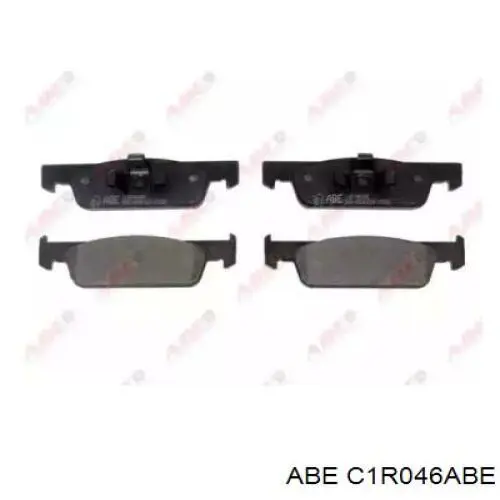 C1R046ABE ABE Pastillas delanteras