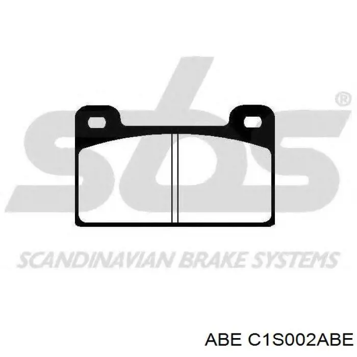 C1S002ABE ABE pastillas de freno delanteras