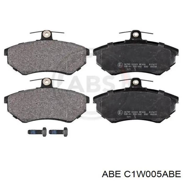 Comprar C1W005ABE ABE Pastillas delanteras de freno