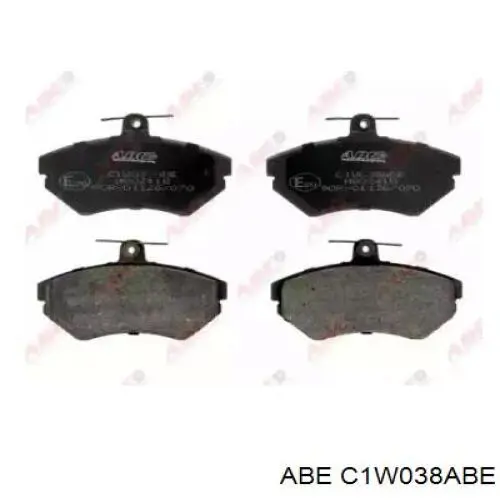 Pastillas de freno delanteras Seat Ibiza 2 6K1