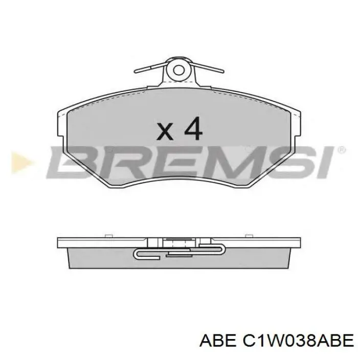 Pastillas de freno delanteras Seat Ibiza 2 6K1