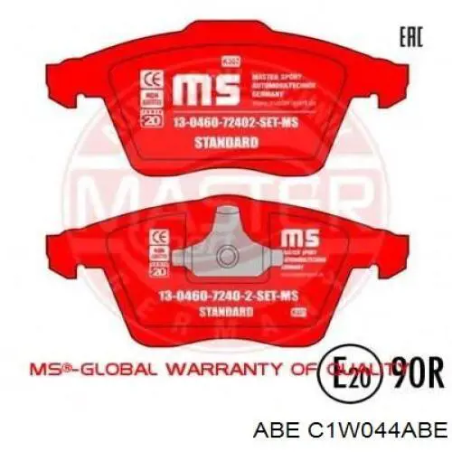 Pastillas de freno delanteras Volkswagen Transporter 7HA, 7HH, 7EA, 7EH