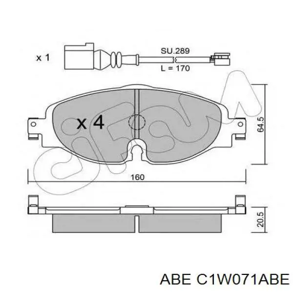 Pastillas de freno delanteras Volkswagen Tiguan 1 5N1, 5N2