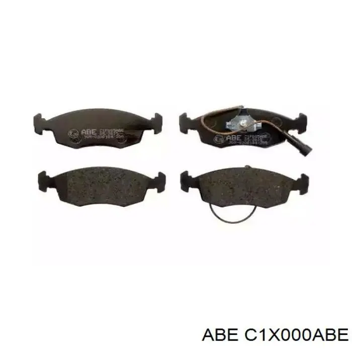 Comprar C1X000ABE ABE Pastillas delanteras de freno