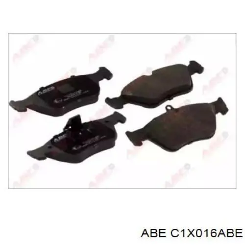 Pastillas de freno delanteras ABE C1X016ABE