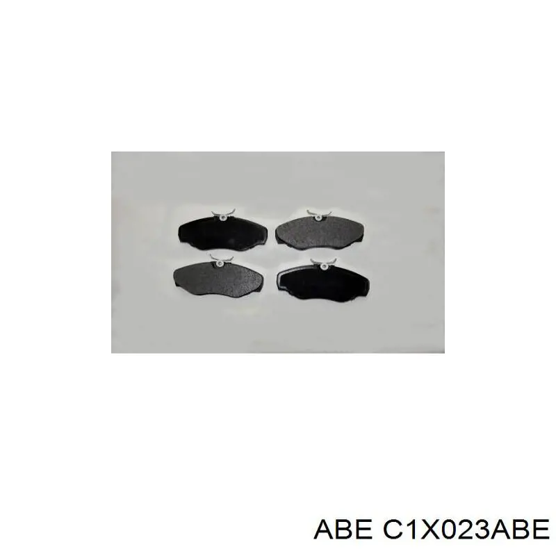 Pastillas de freno delanteras ABE C1X023ABE