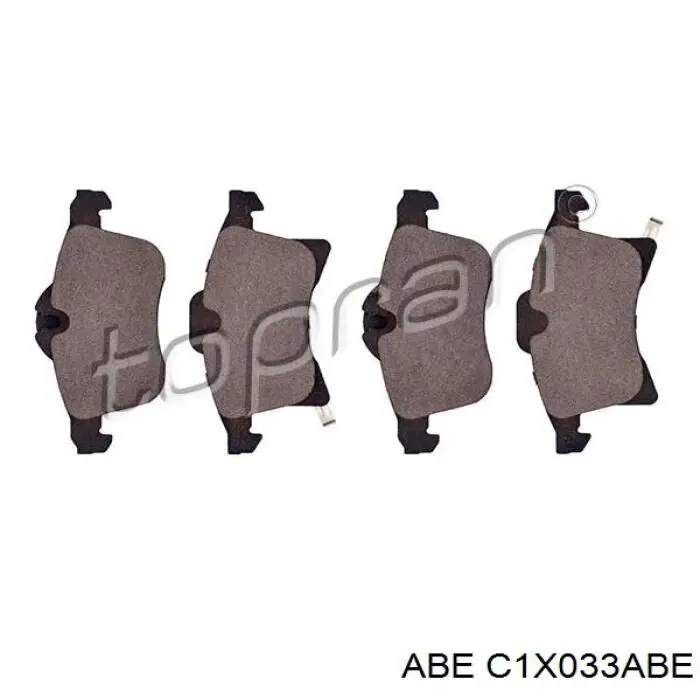 Pastillas de freno delanteras Opel Corsa X12