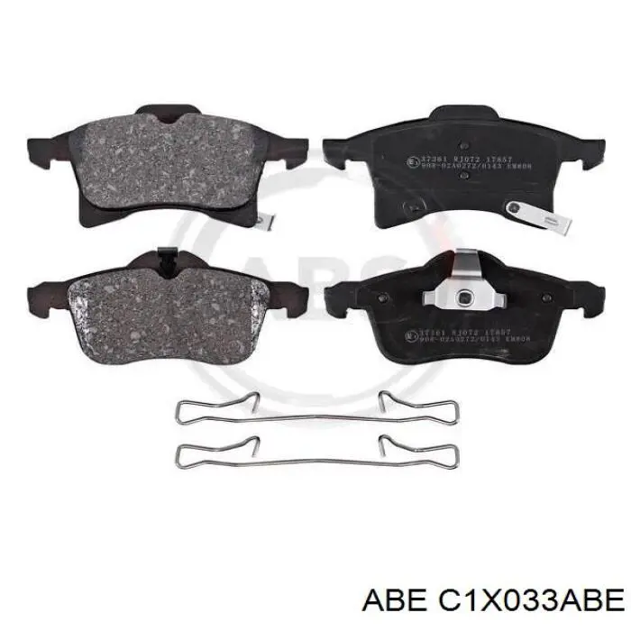 Pastillas de freno delanteras Opel Corsa X12