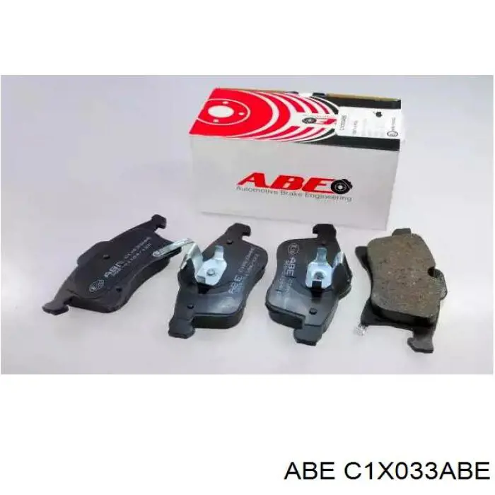 C1X033ABE ABE pastillas de freno delanteras
