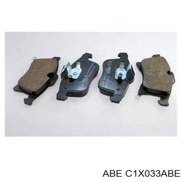 Pastillas de freno delanteras Opel Corsa X12