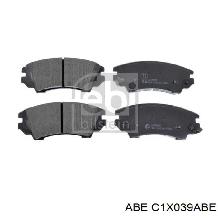 Pastillas freno delanteras ABE C1X039ABE precio, desde 29,75 EUR