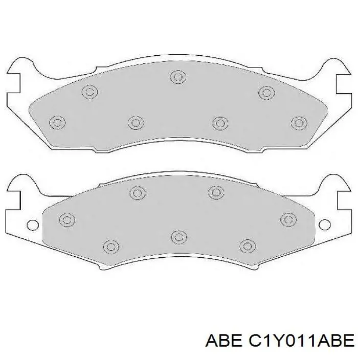 Comprar C1Y011ABE ABE Pastillas delanteras de freno