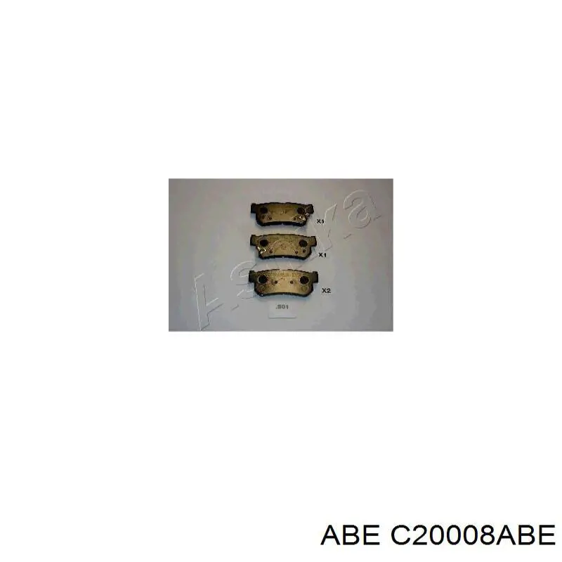 Pastillas traseras de freno ABE C20008ABE precio, desde 20,24 EUR