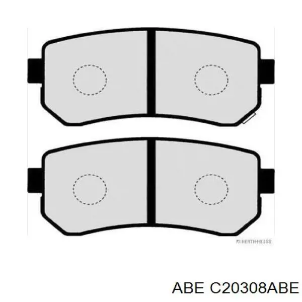 Comprar C20308ABE ABE Pastillas de freno traseras