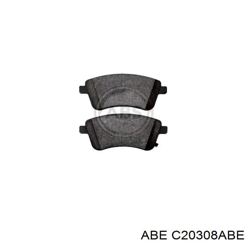 Pastillas traseras de freno ABE C20308ABE precio, desde 19,09 EUR