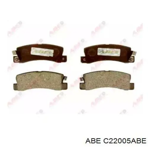 Pastillas traseras de freno ABE C22005ABE precio, desde 18,59 EUR
