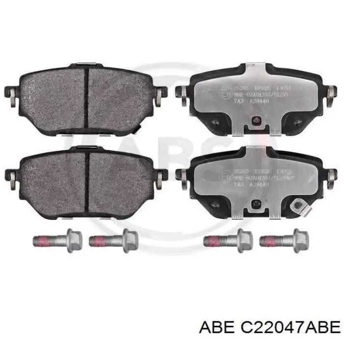 Comprar C22047ABE ABE Pastillas de freno traseras