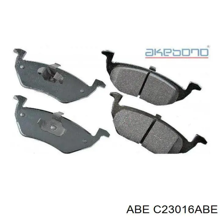 C23016ABE ABE Pastillas freno traseras