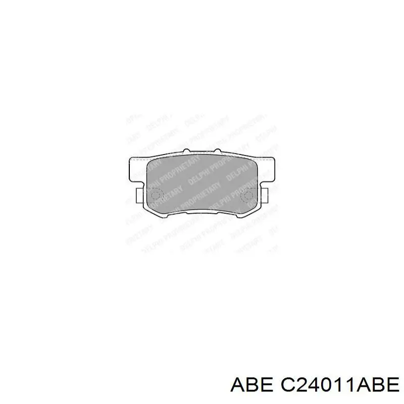 Pastillas traseras de freno ABE C24011ABE precio, desde 22,17 EUR