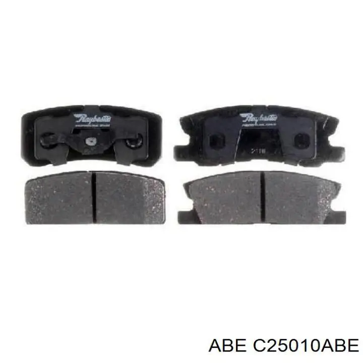 Pastillas de freno traseras C25010ABE ABE