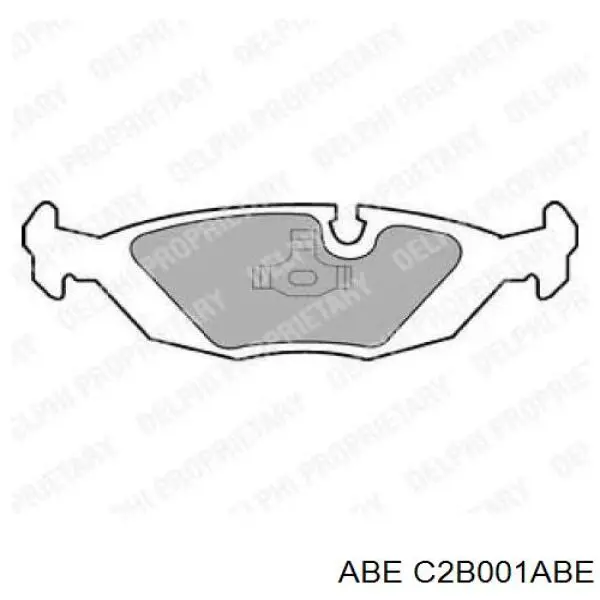 Pastillas de freno traseras BMW 5 E28