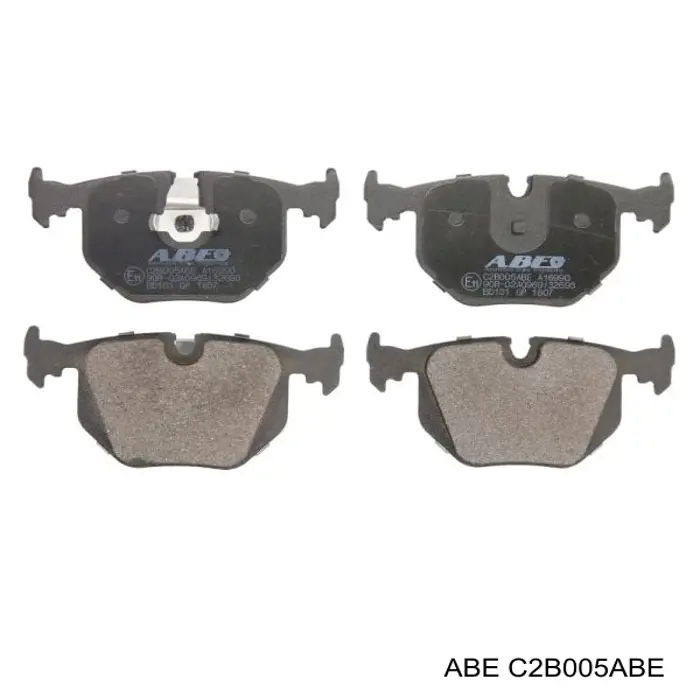 Pastillas traseras ABE C2B005ABE