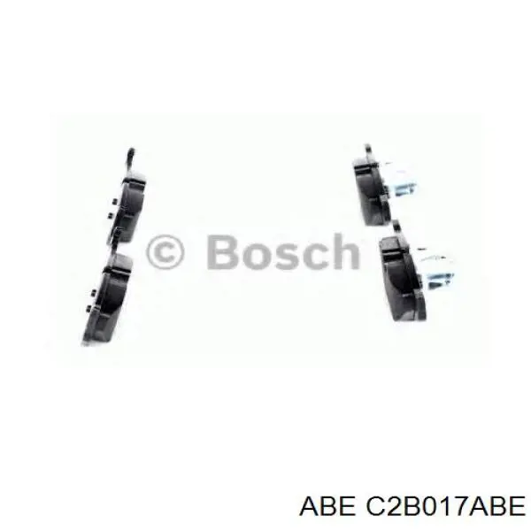 Pastillas traseras ABE C2B017ABE