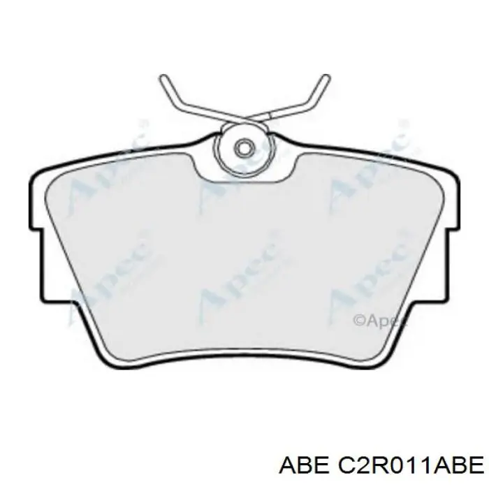 Pastillas traseras de freno ABE C2R011ABE precio, desde 22,11 EUR