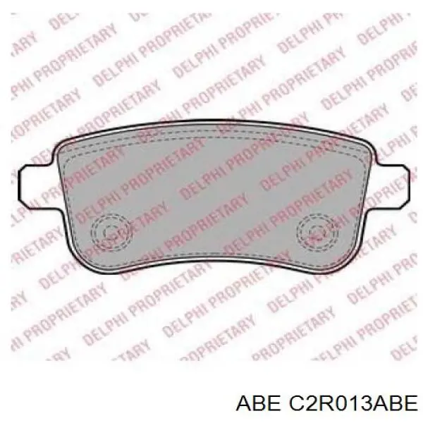 Comprar C2R013ABE ABE Pastillas de freno traseras