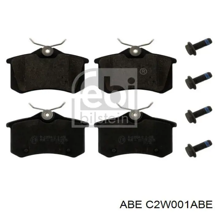 Pastillas de freno traseras C2W001ABE ABE