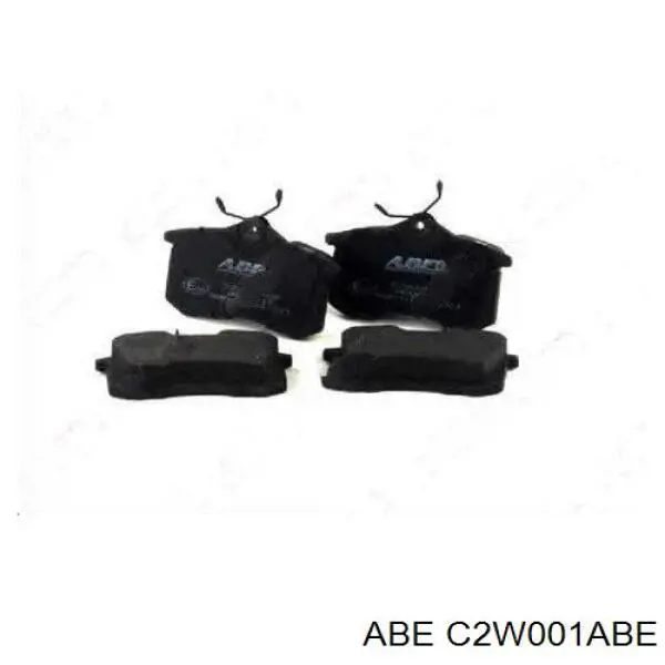 Pastillas traseras de freno ABE C2W001ABE precio, desde 21,08 EUR